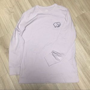 NWOT ivory Ella long sleeve shirt